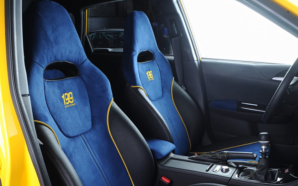 2009 WRX STI Pastrana 199 Seats