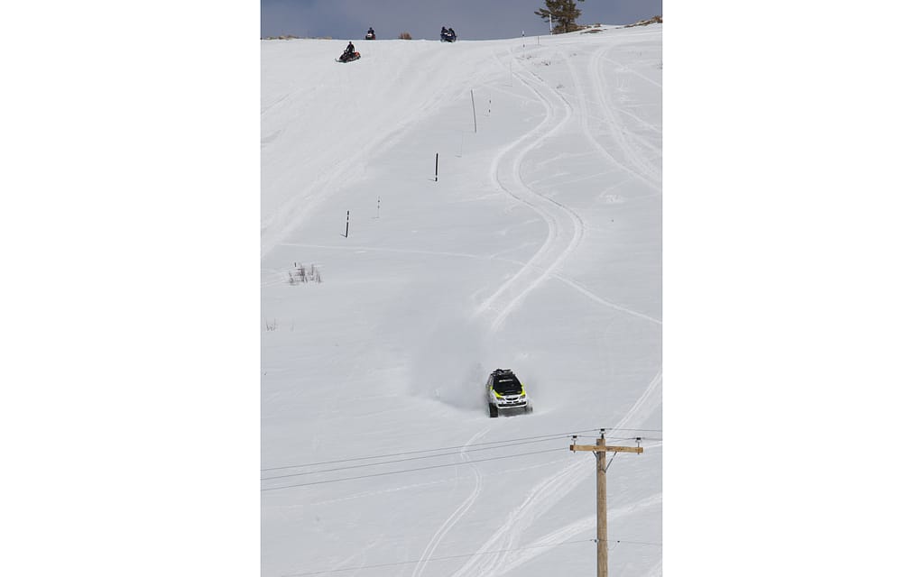 Ken Block TRAX Hits the Slopes