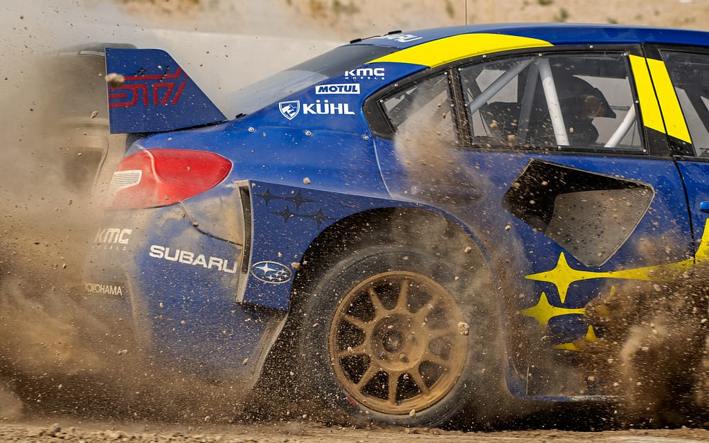 21x Subaru Motorsports USA Gravel Spray
