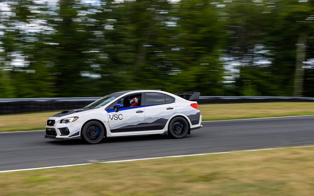 VSC Performance White STI Monticello Track