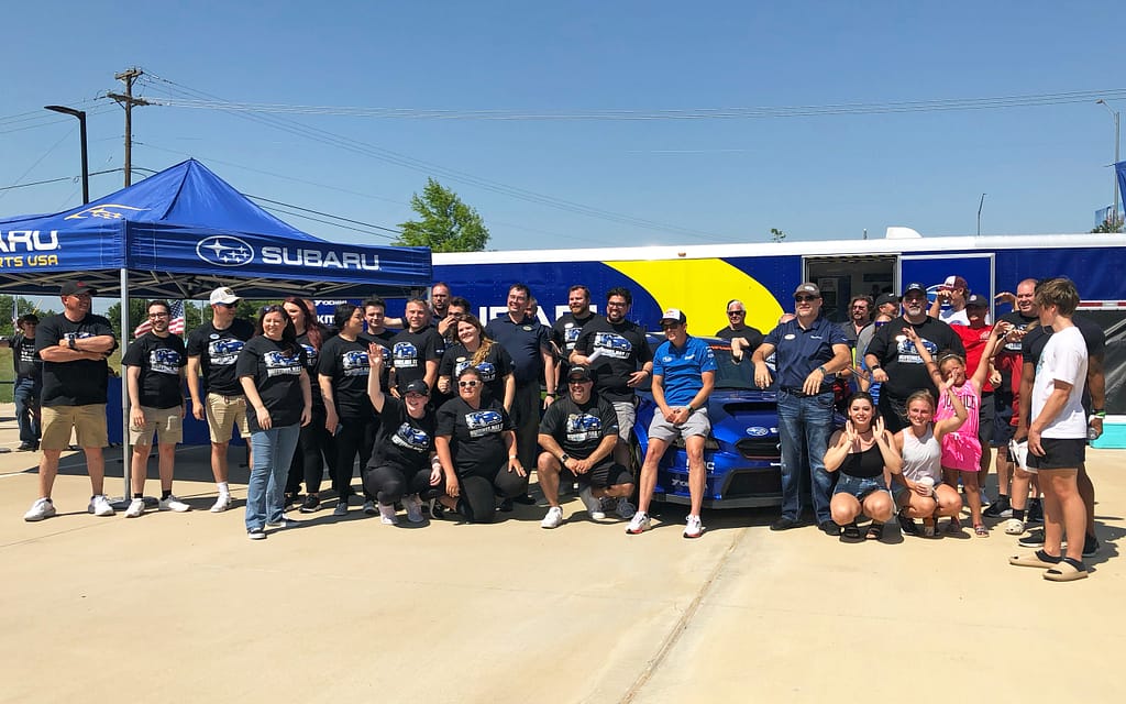Subaru Motorsports Display Program Huffines Subaru