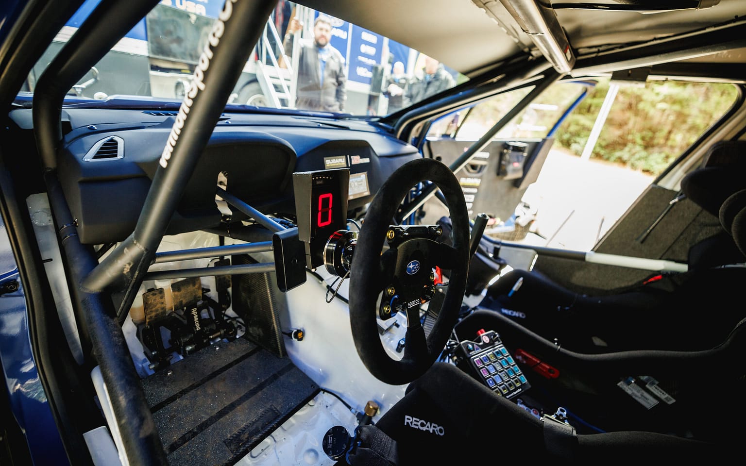 Subaru Rally Car Cockpit Subaru WRX ARA25L Rally Car - Vermont SportsCar