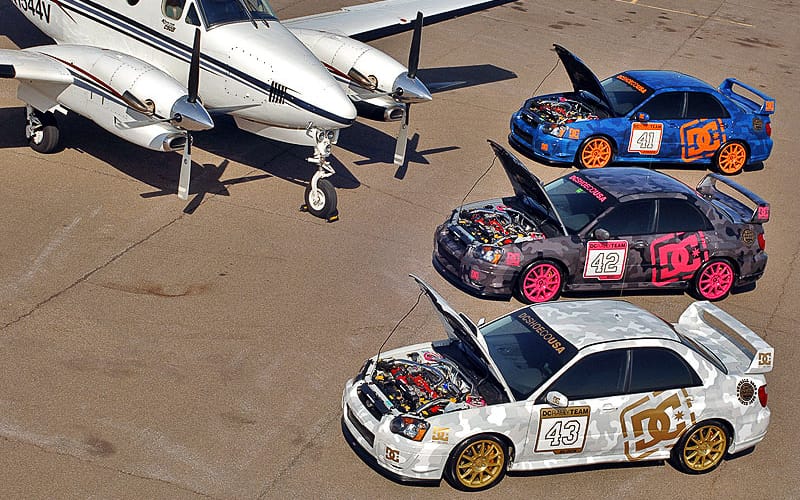 2004 Gumball 3000 WRX STI Lineup 2